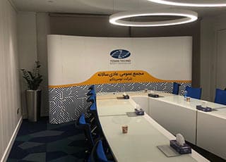 نمونه کار پاپ آپ نمایشگاهی