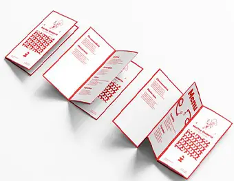 نمونه کار چاپ بروشور چهارلتی 2