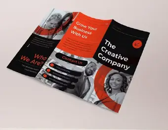 نمونه کار چاپ بروشور سه لتی 2