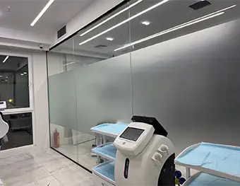 برچسب شیشه مات کن